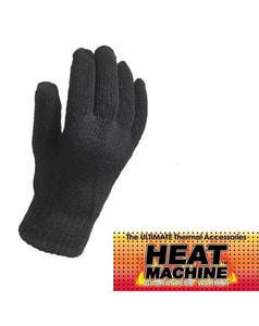 Heat Machine Thermohandschuhe Schwarz